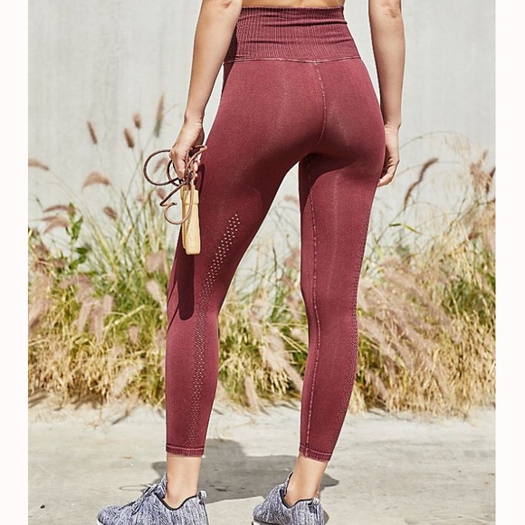 🍃🖤New! Free People Good Karma Leggings 🖤🍃 - Picture 2 of 8